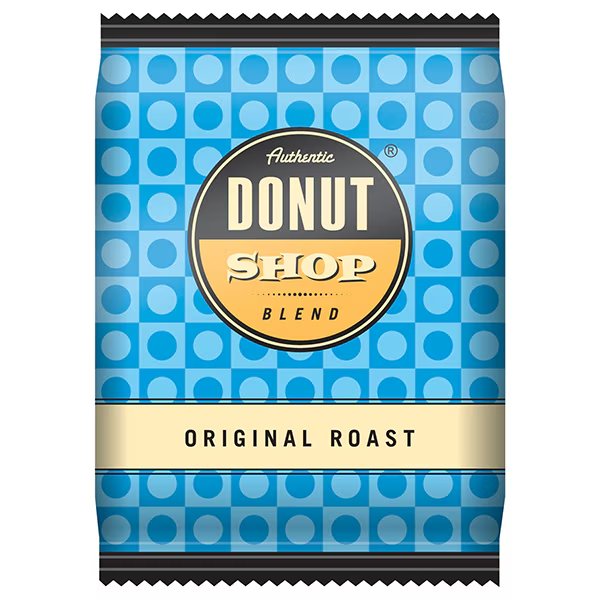 Donut Shop Original Roast, 2.0 oz Fraction Packs, PK42 PK, Authentic Donut Shop Blend, Mfr#: RI5610